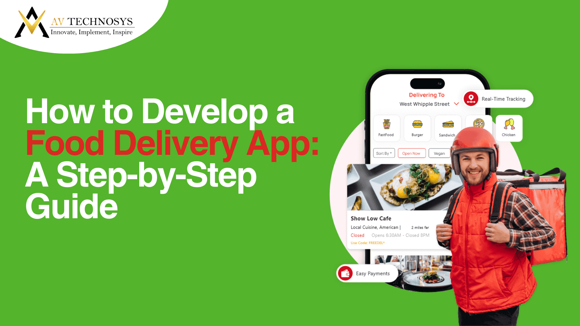 How to Develop a Food Delivery App: A Step-by-Step Guide