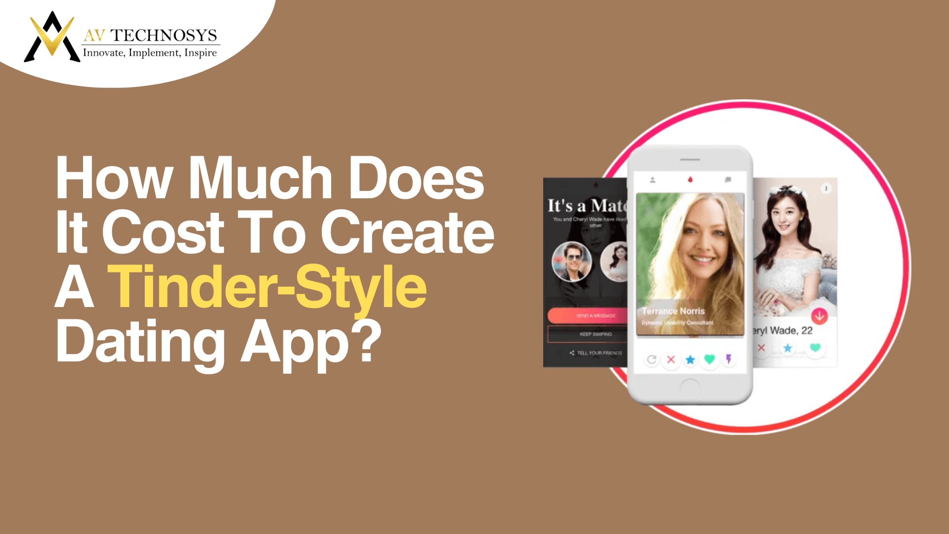 How Much Does It Cost To Create A Tinder-Style Dating App?