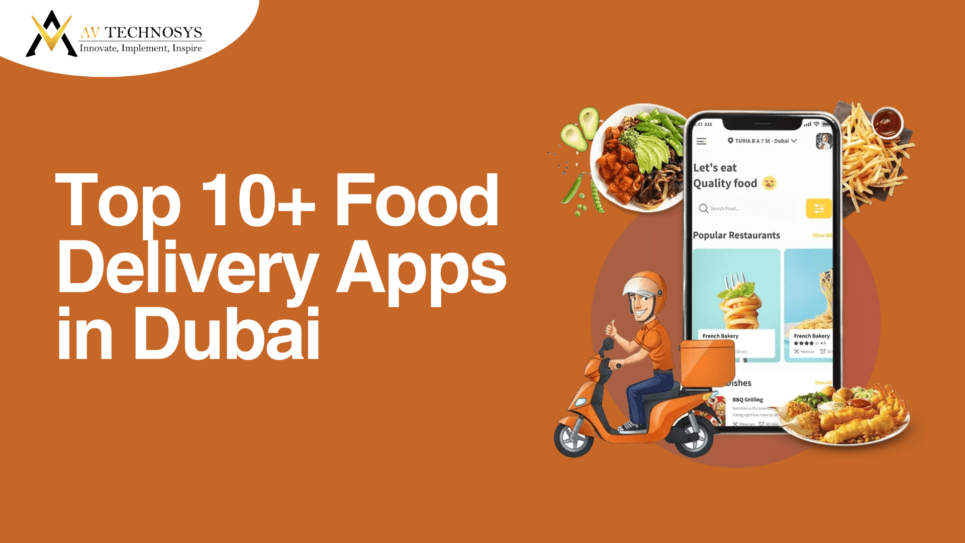 Top 10+ Food Delivery Apps in Dubai